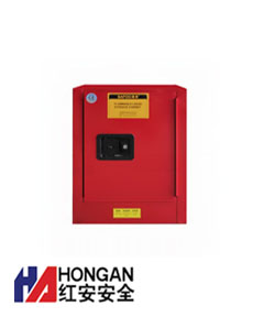 「4加侖」化學可燃品安全存儲柜-紅色-CHEMICAL SAFETY STORAGE CABINET